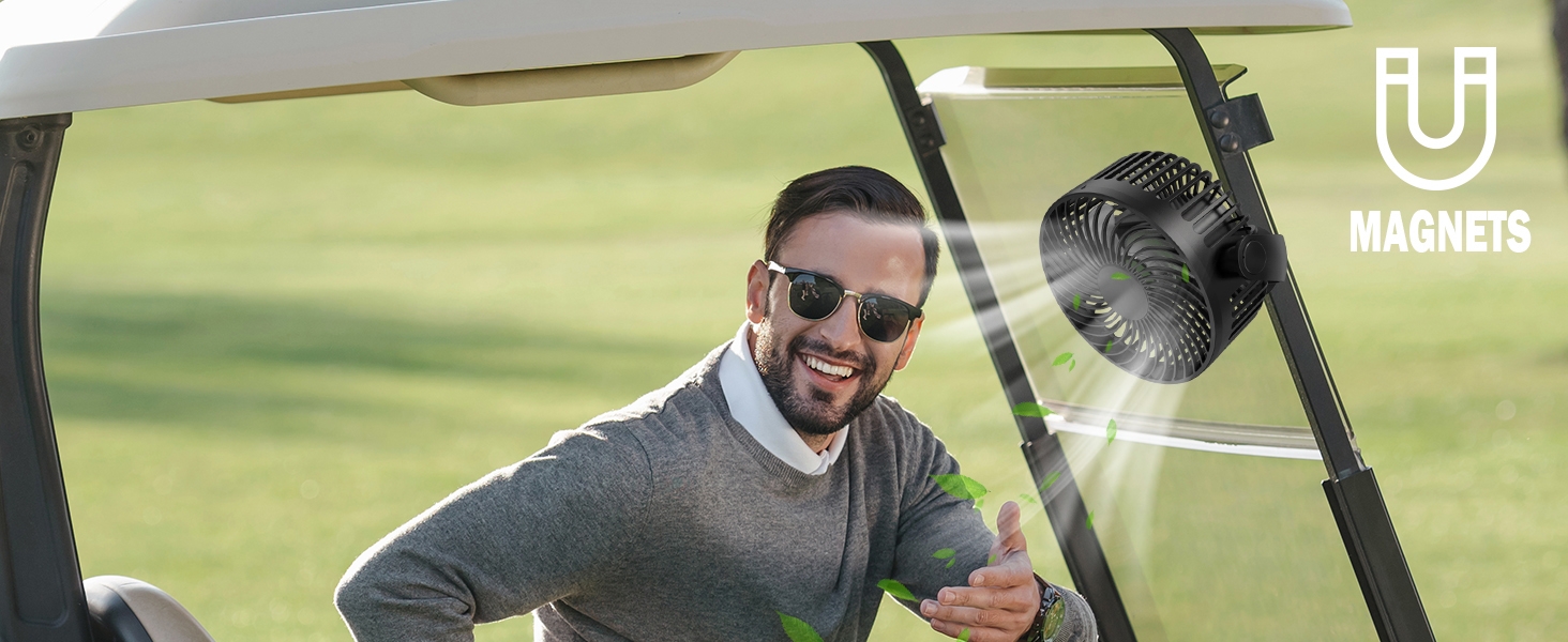 golf cart fan