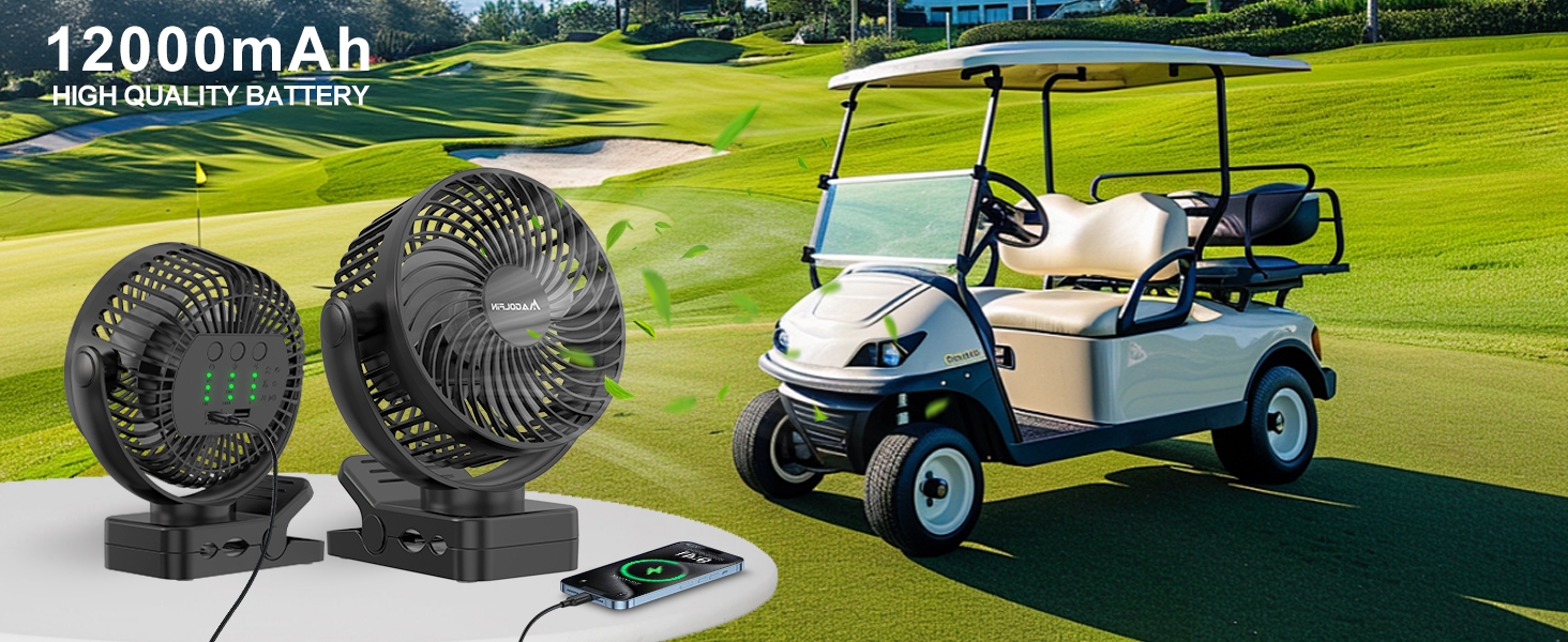 golf cart fan