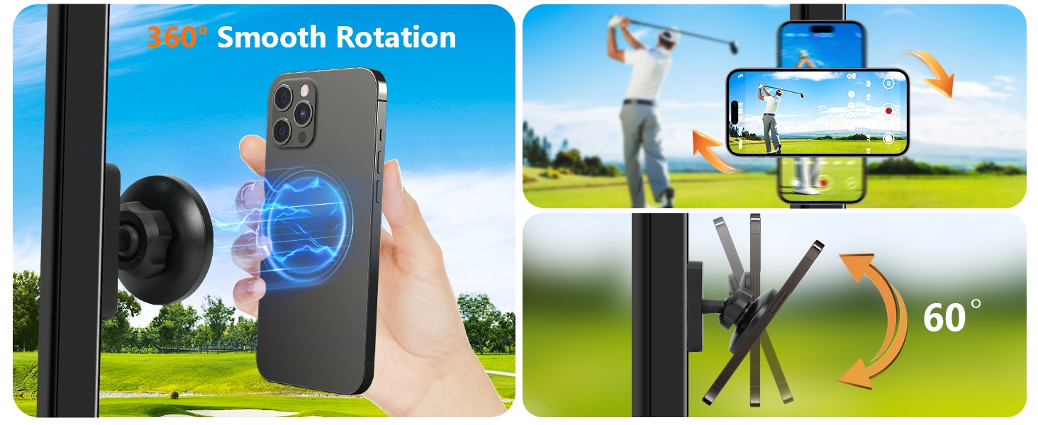 golf cart phone mount